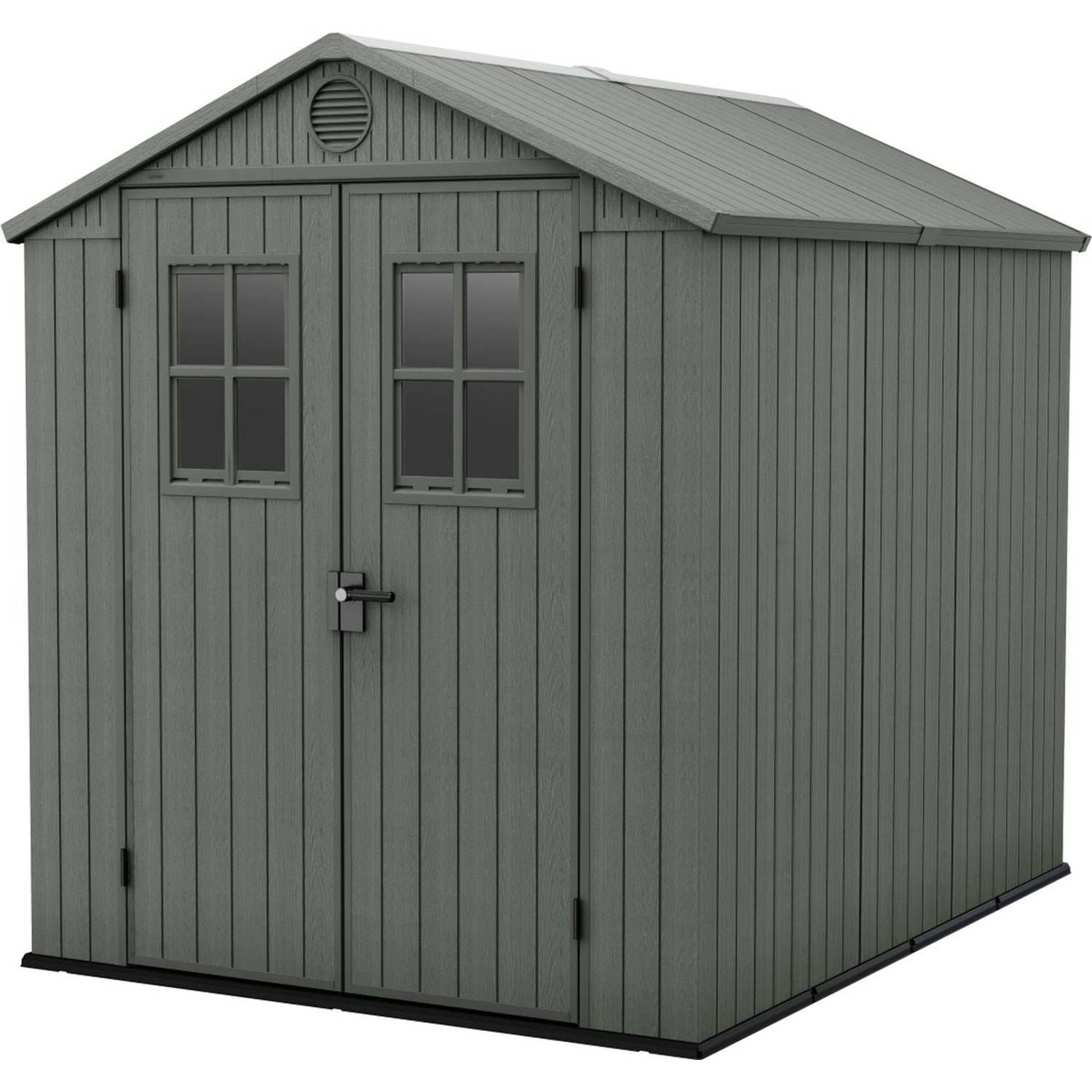 Keter Darwin vert Abri de jardin(Gris)