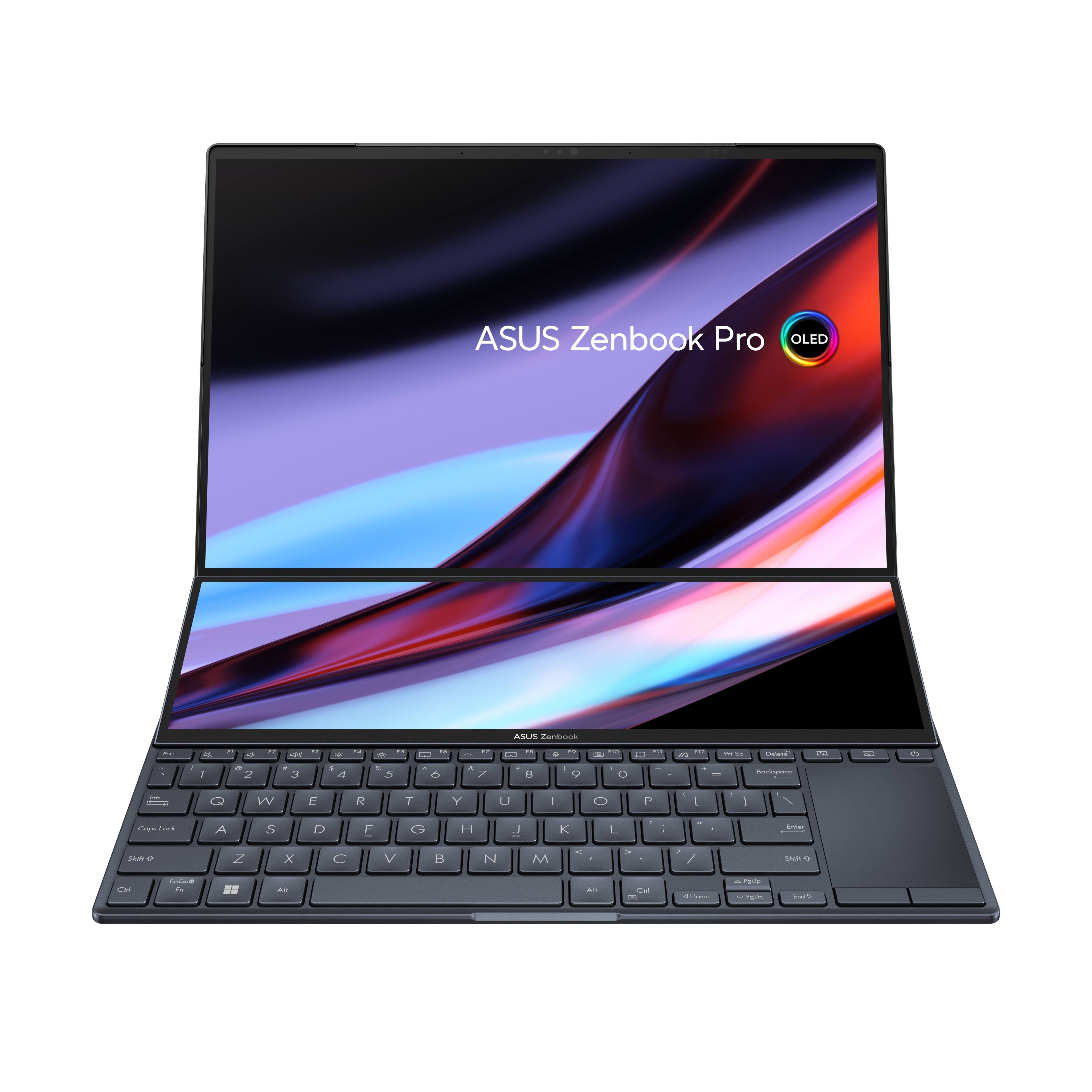ASUS Zenbook Pro 14 Duo UX8402VU PC portable 14.5 2.8K OLED tactile(Noir)