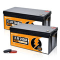 Batterie Lithium LiFePO4 12V 280Ah-Prot. basse Temp., 2 Pack (€419.99/Each)(Gris/Noir/Orange)