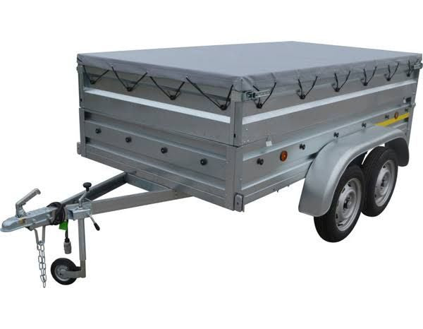 Remorque rehausses et bache + cadenas(Gris)
