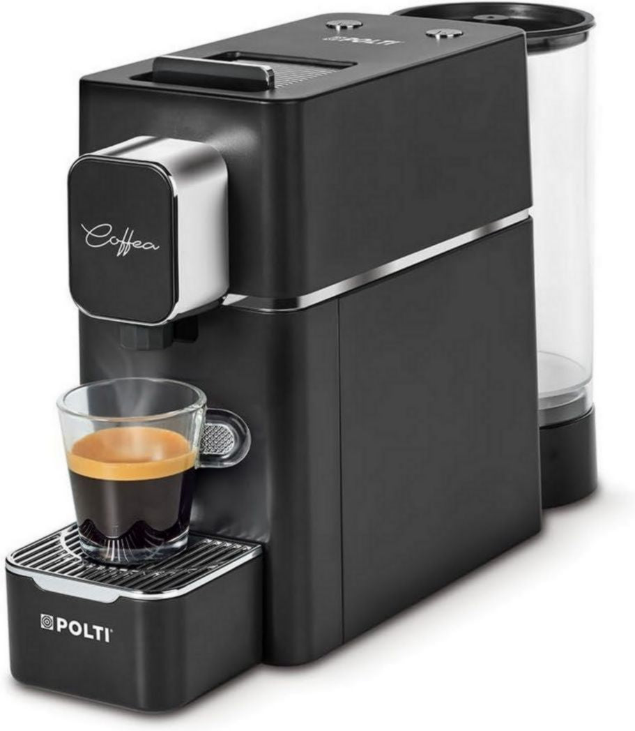 POLTI Coffea S15B, machine à café expresso, compatible avec ESE ; réservoir de 44 mm, 0,85 L, noir