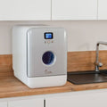 Daan Tech Mini lave vaisselle Bob(Blanc/Gris)
