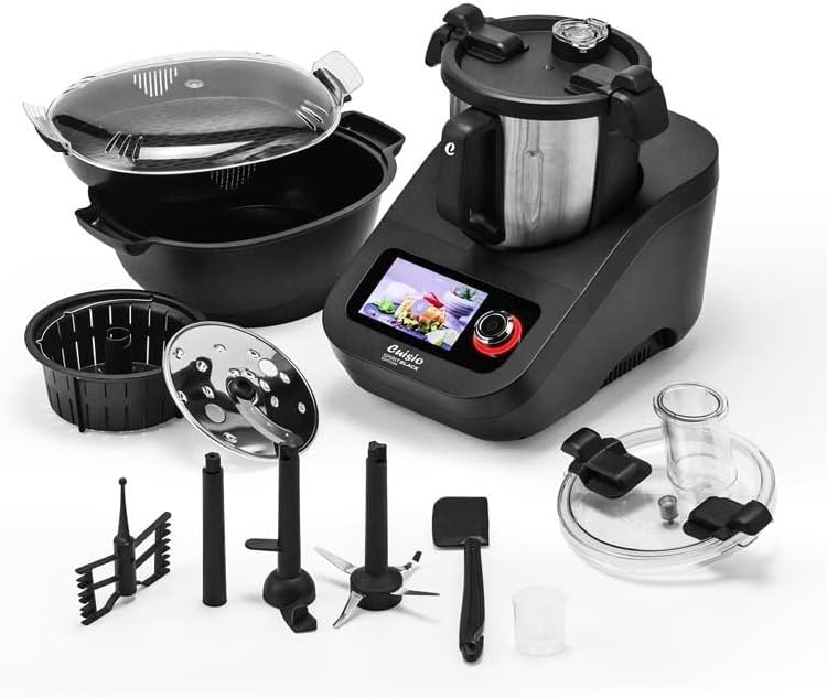 Robot Cuiseur Multifonction Wifi Cuisio Spirit Black Edition Kitchencook