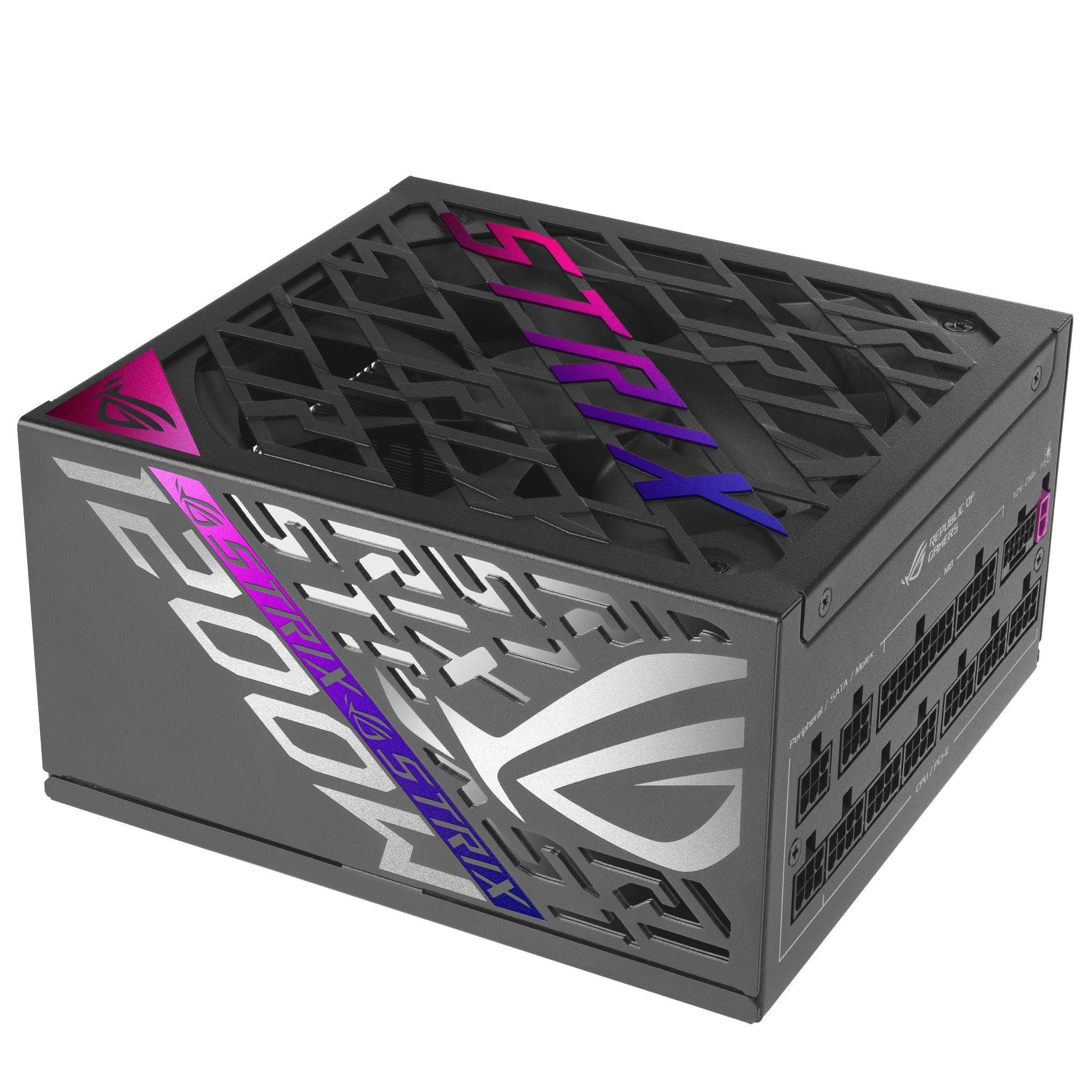 ASUS ROG STRIX 1200P GAMING(Noir/Argent/Rose/Violet)