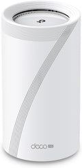 TP-Link Routeur 5G WiFi 7 Deco BE65-5G(1-Pack) Tri-Bande, Débits Jusqu’à 3.4 GB/s 5G et 9300 MB/s WiFi, 3 Ports 2,5 GB/s, Système Mesh, Compatible Toute SIM, MU-MIMO, Mode de Routeur et AP(Blanc)