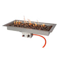 Easyfires Inbouwbrander 78 x 38 cm Zilver(Standaard/Propaangas)