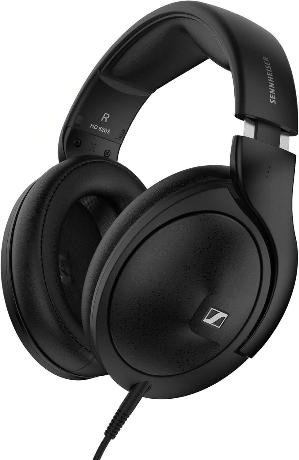 Sennheiser HD 620S Casque Audio Fermé - Son Stéréo Audiophile Haute Définition avec Immersion Sonore Semblable à Une Enceinte - Son Surround Optimisé et Enveloppant - Filaire, Noir(Noir)
